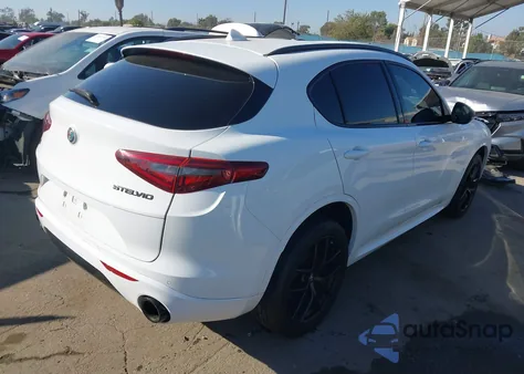 2020 Alfa Romeo Stelvio Ti Awd from USA, damaged, VIN ZASPAKBN8L7C95531